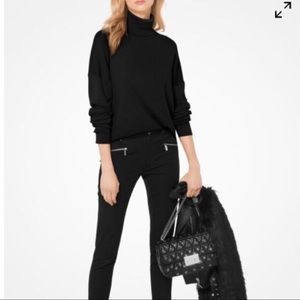 Michael Kors Zip Pocket Dark Grey Leggings (2)